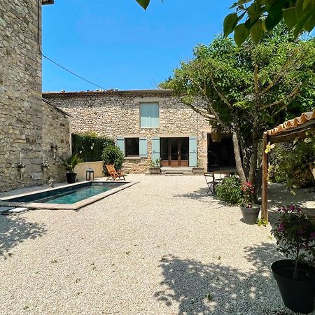 Mazet En Provence Pour 4, Piscine Chauffee Privee, Jardin Clos Prive, Barbecue, Chiens Admis Sainte-Jalle Екстер'єр фото