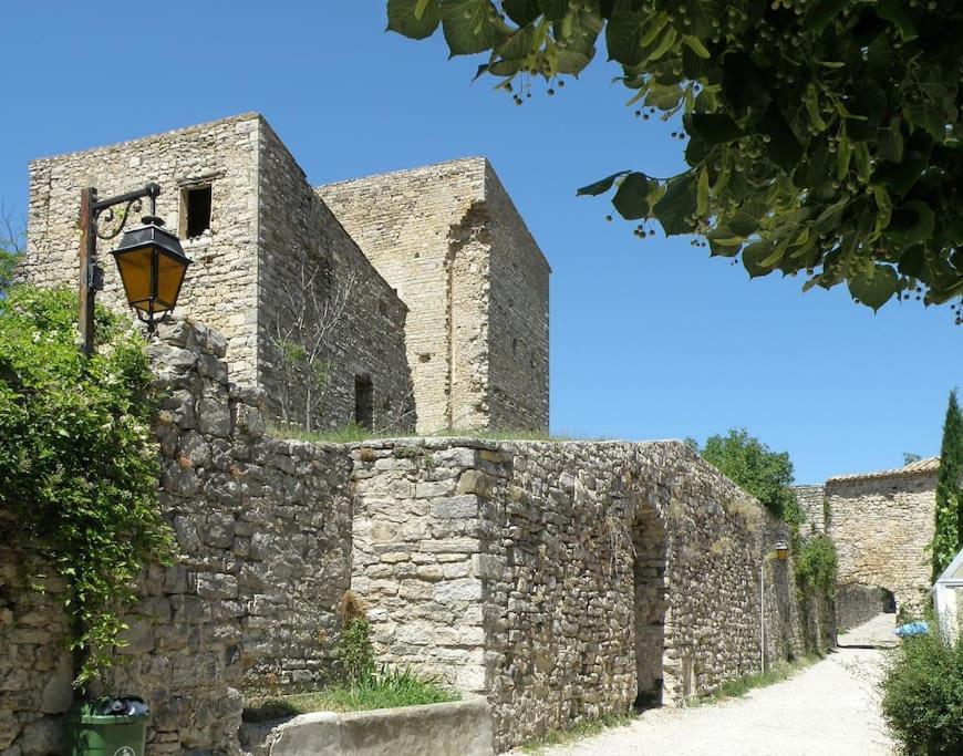 Le Mazet Sainte-Jalle, Piscine Chauffee, Jardin Clos, Barbecue En Baronnies Provencales Екстер'єр фото