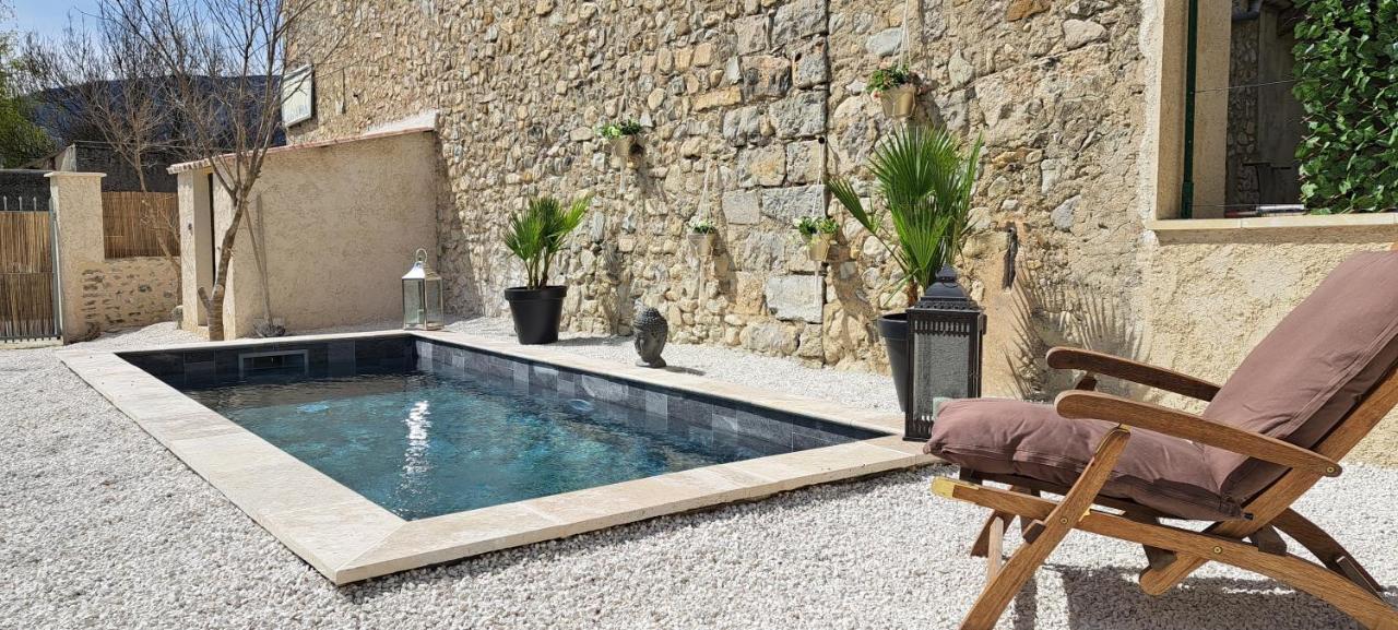 Le Mazet Sainte-Jalle, Piscine Chauffee, Jardin Clos, Barbecue En Baronnies Provencales Екстер'єр фото