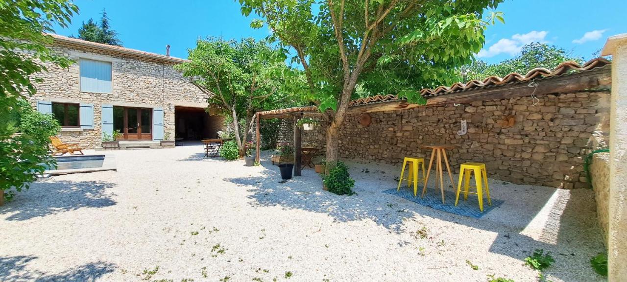 Le Mazet Sainte-Jalle, Piscine Chauffee, Jardin Clos, Barbecue En Baronnies Provencales Екстер'єр фото