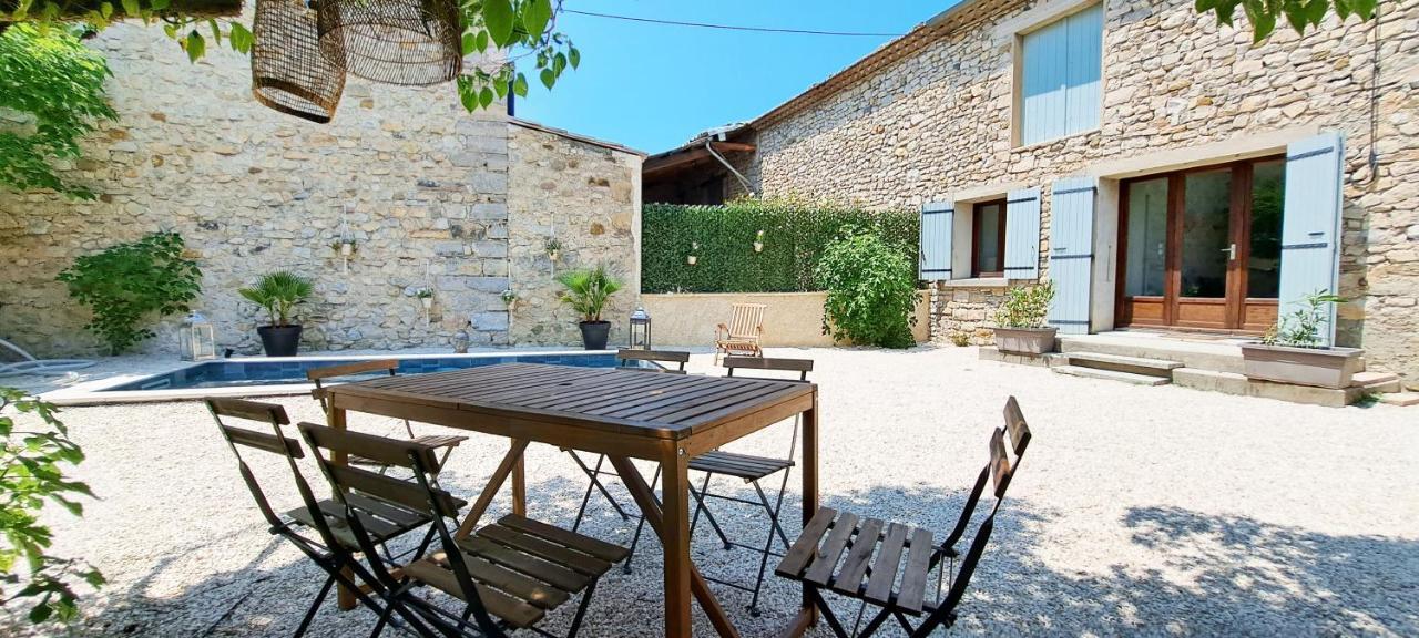Le Mazet Sainte-Jalle, Piscine Chauffee, Jardin Clos, Barbecue En Baronnies Provencales Екстер'єр фото