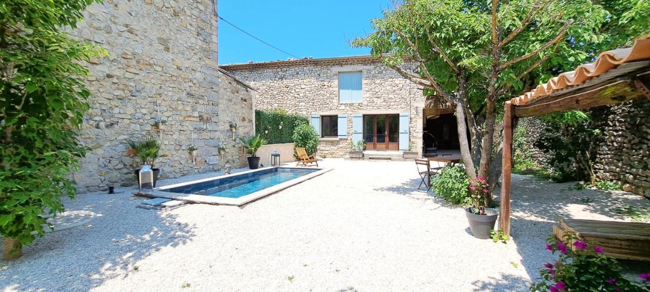 Le Mazet Sainte-Jalle, Piscine Chauffee, Jardin Clos, Barbecue En Baronnies Provencales Екстер'єр фото